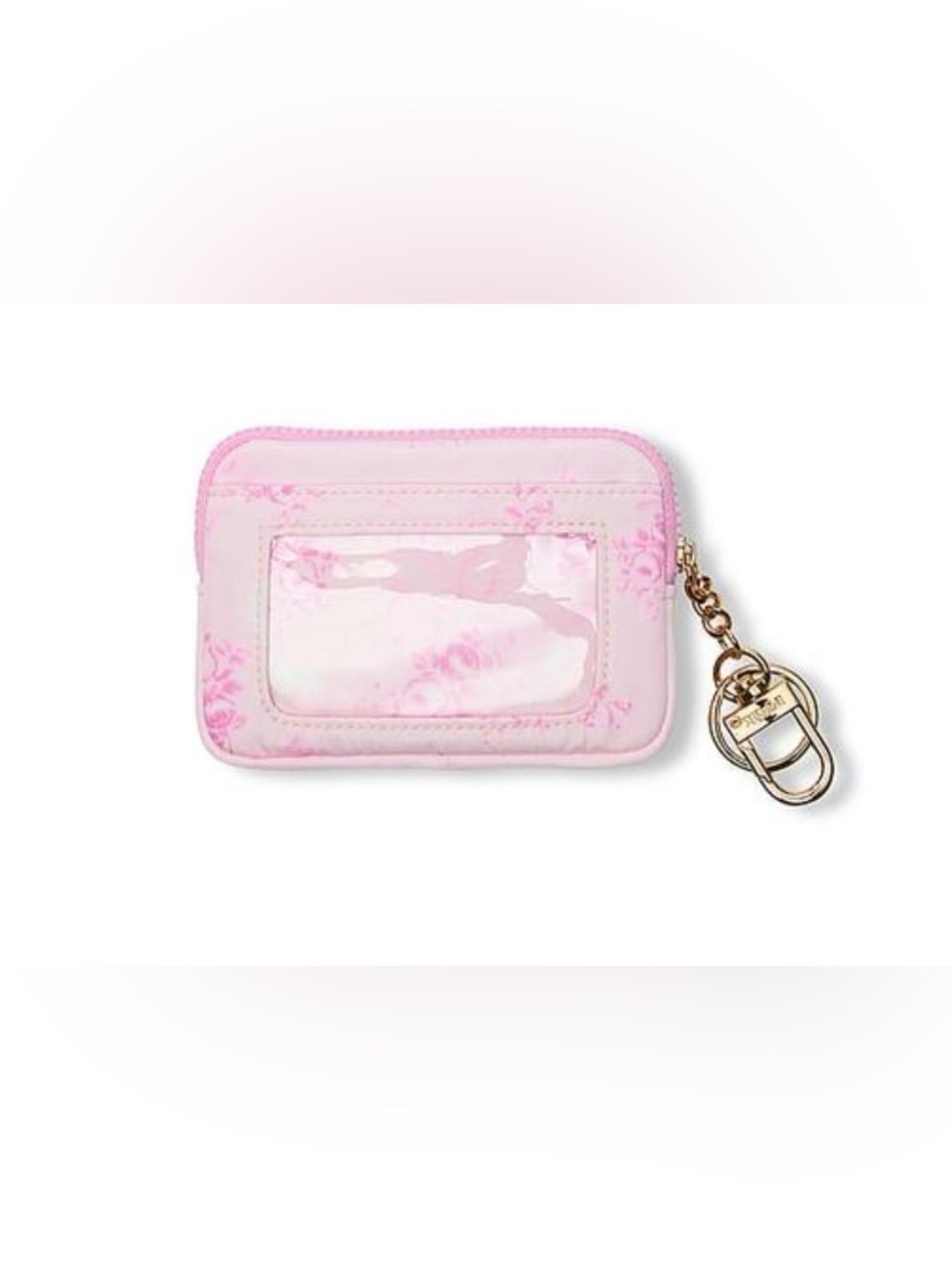 Pink X LoveShackFancy Zip Card case - Picture 2 of 5